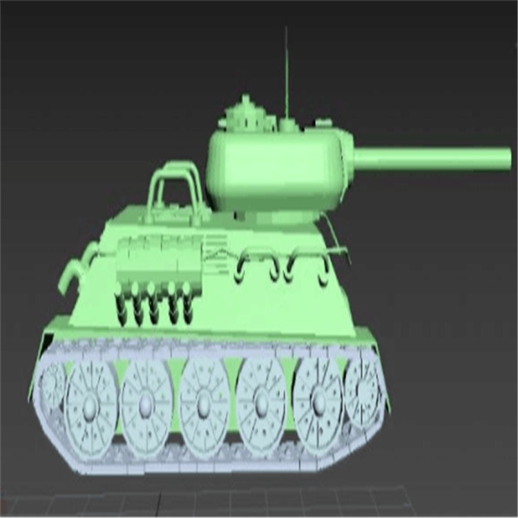 故城充气军用坦克模型